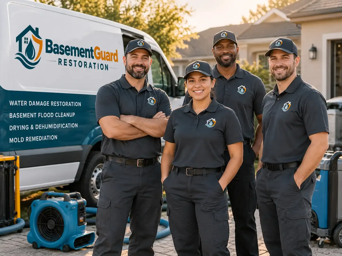 Basement Water Damage Restoration company in Cameron, IL